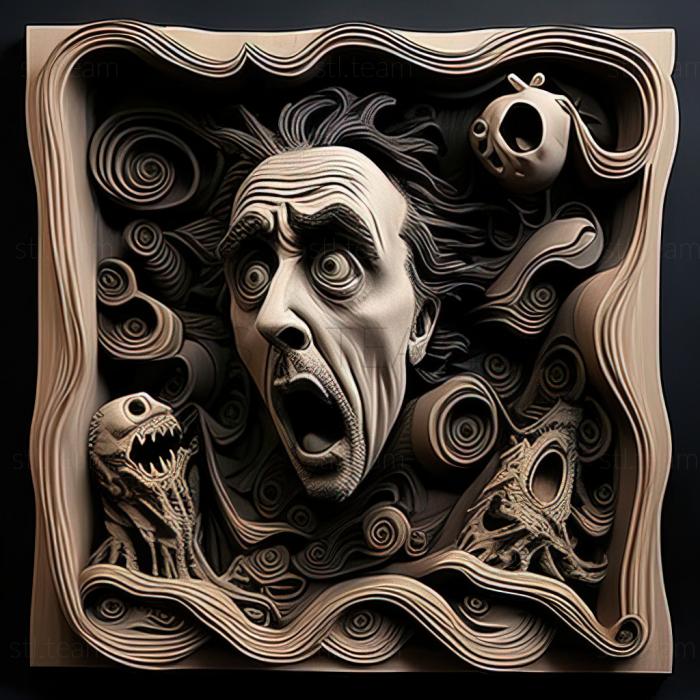 3D model Tim Burton (STL)
